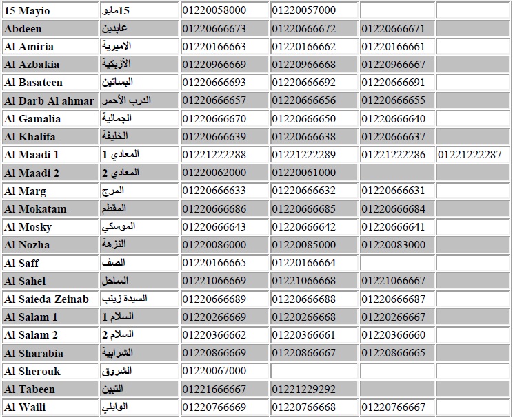 Egypt Phone Number Lookup