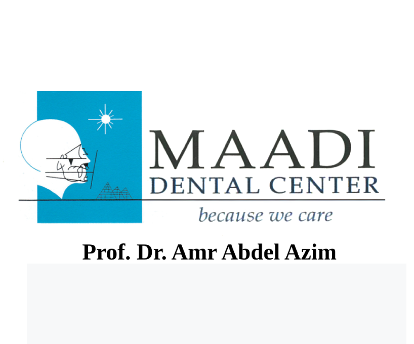 Maadi Dental Center Logo Prof. Dr. Amr Abdel Azim