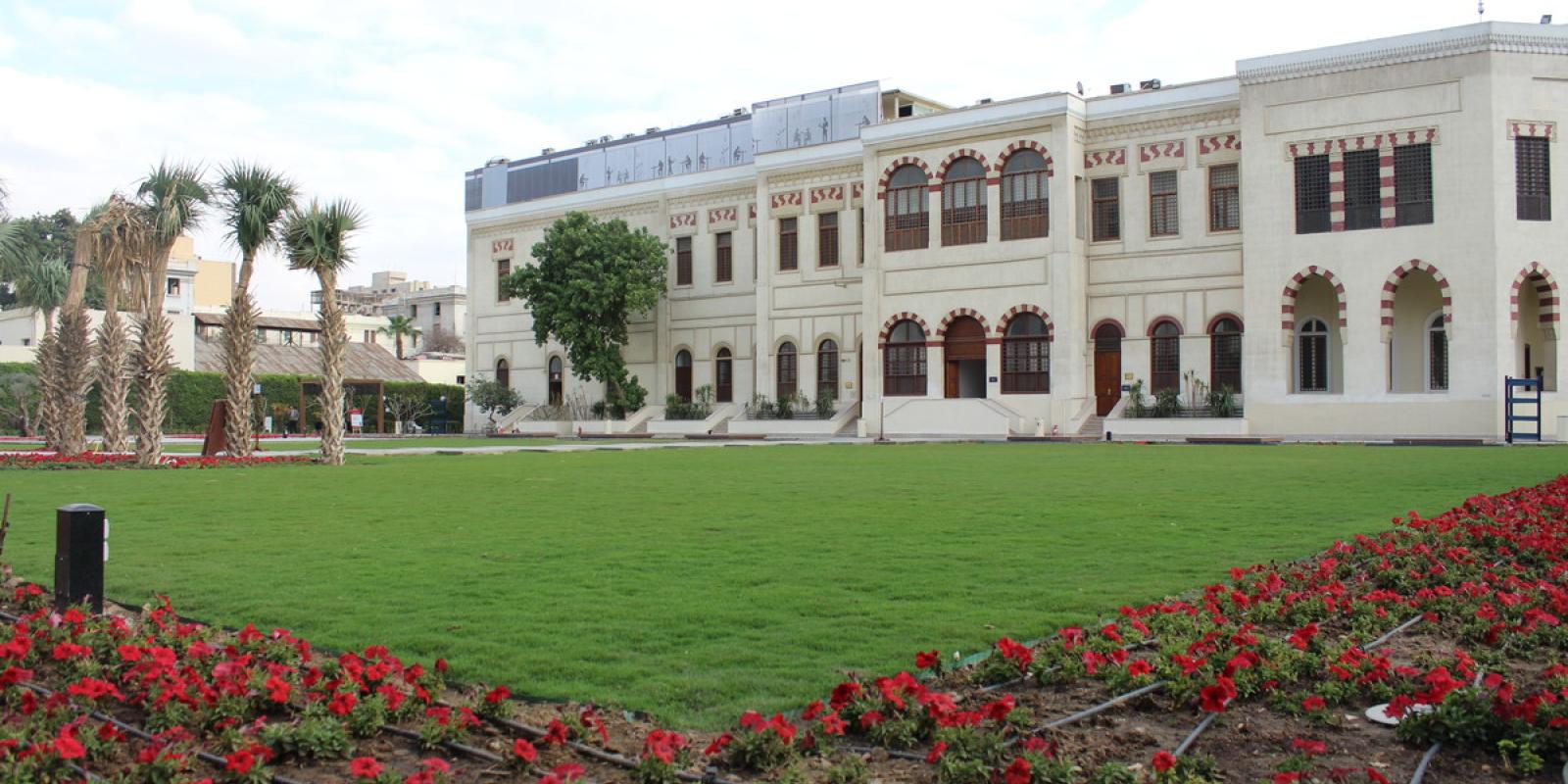 Building and greenery