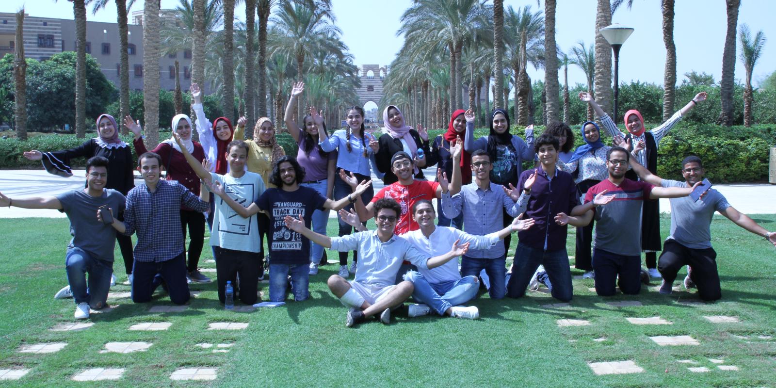 Al Ghurair Scholars group shot