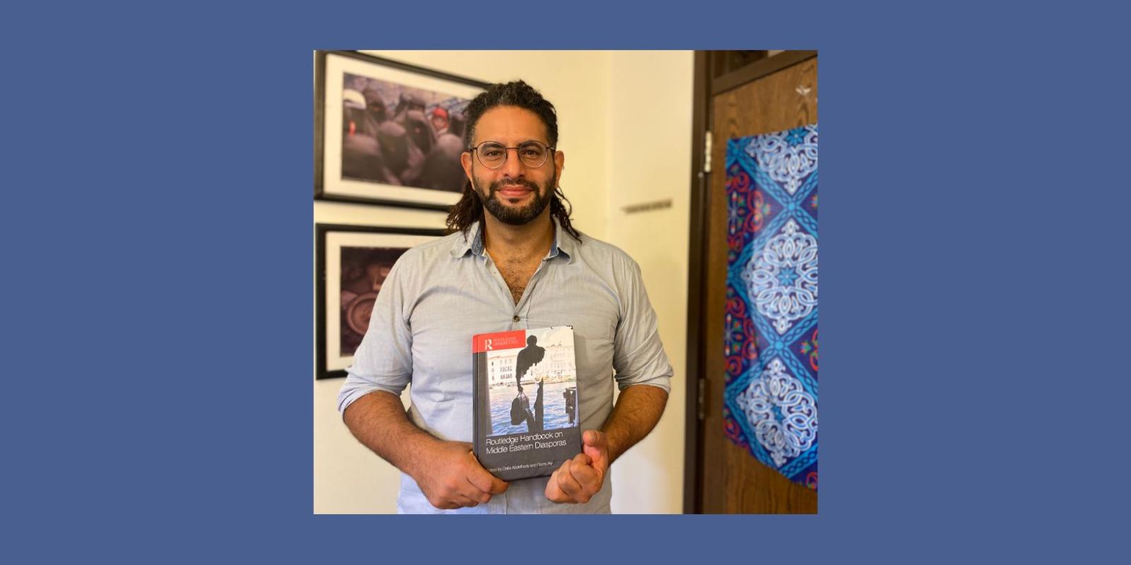 Picture of Ramy Aly and his book