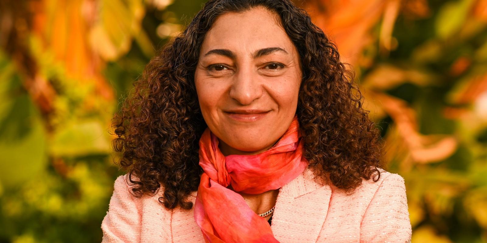 Headshot of a lady smiling